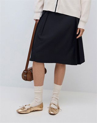 Scarlett Pleated Nederdel